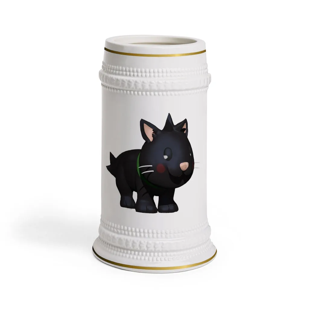 Black Kitty Stein Mug