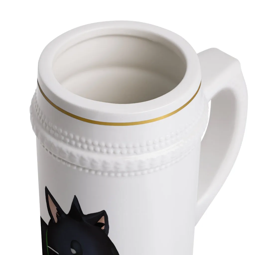 Black Kitty Stein Mug