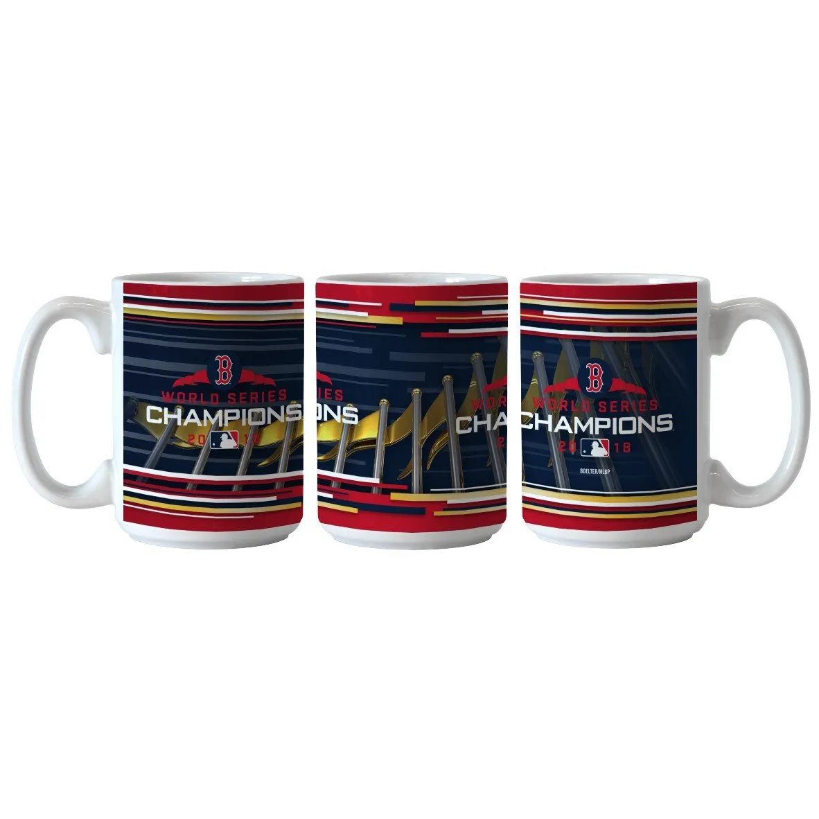 Boston Red Sox 2018 World Series Champions Boelter Sublimated Coffee Mug (15oz)