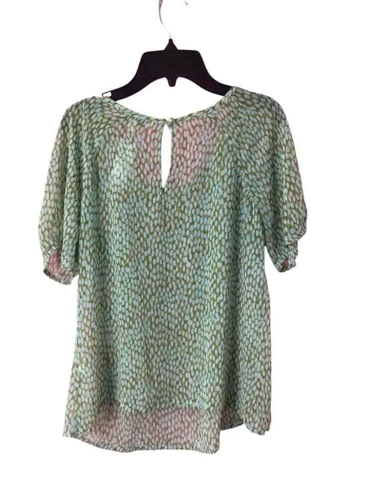 Cabi Green and Blue Size XS Shirt