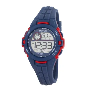 Cactus Watch Lcd Digital Watch Dive Blue