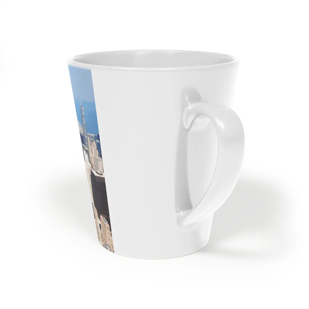 Chicago Skyline Latte Mug, 12oz