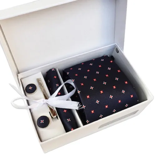 Classy Men Box - Blue Red Floral