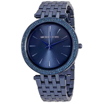 Darci Blue Sunray Dial Ladies Watch MK3417