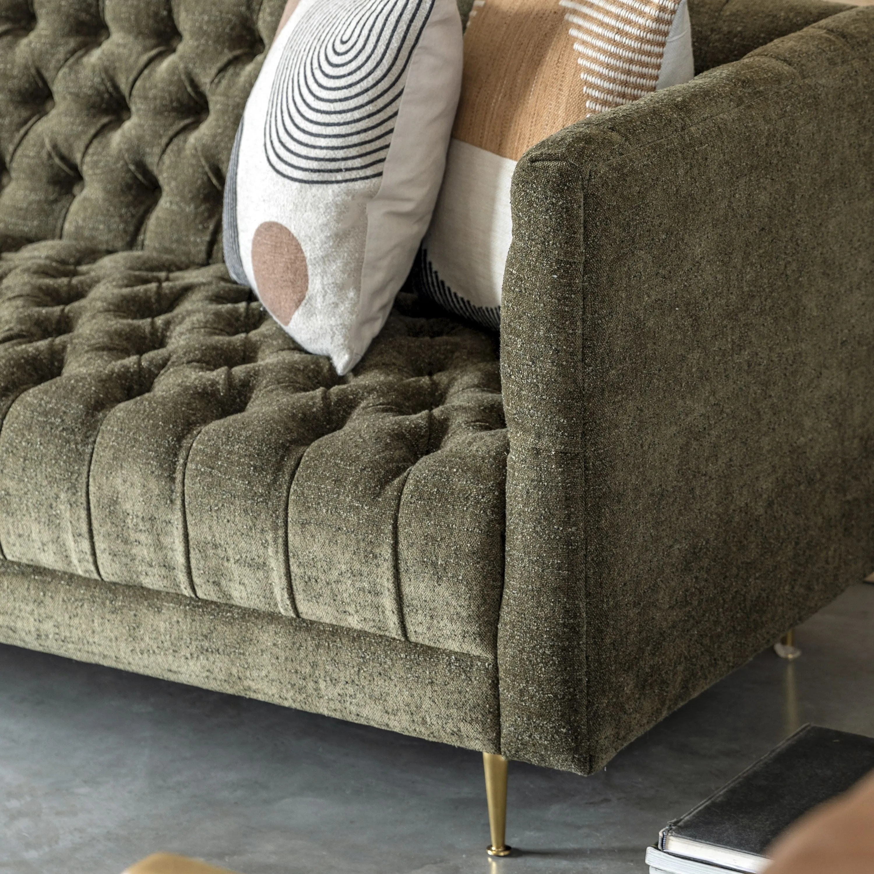 Darla Sofa – Moss Green