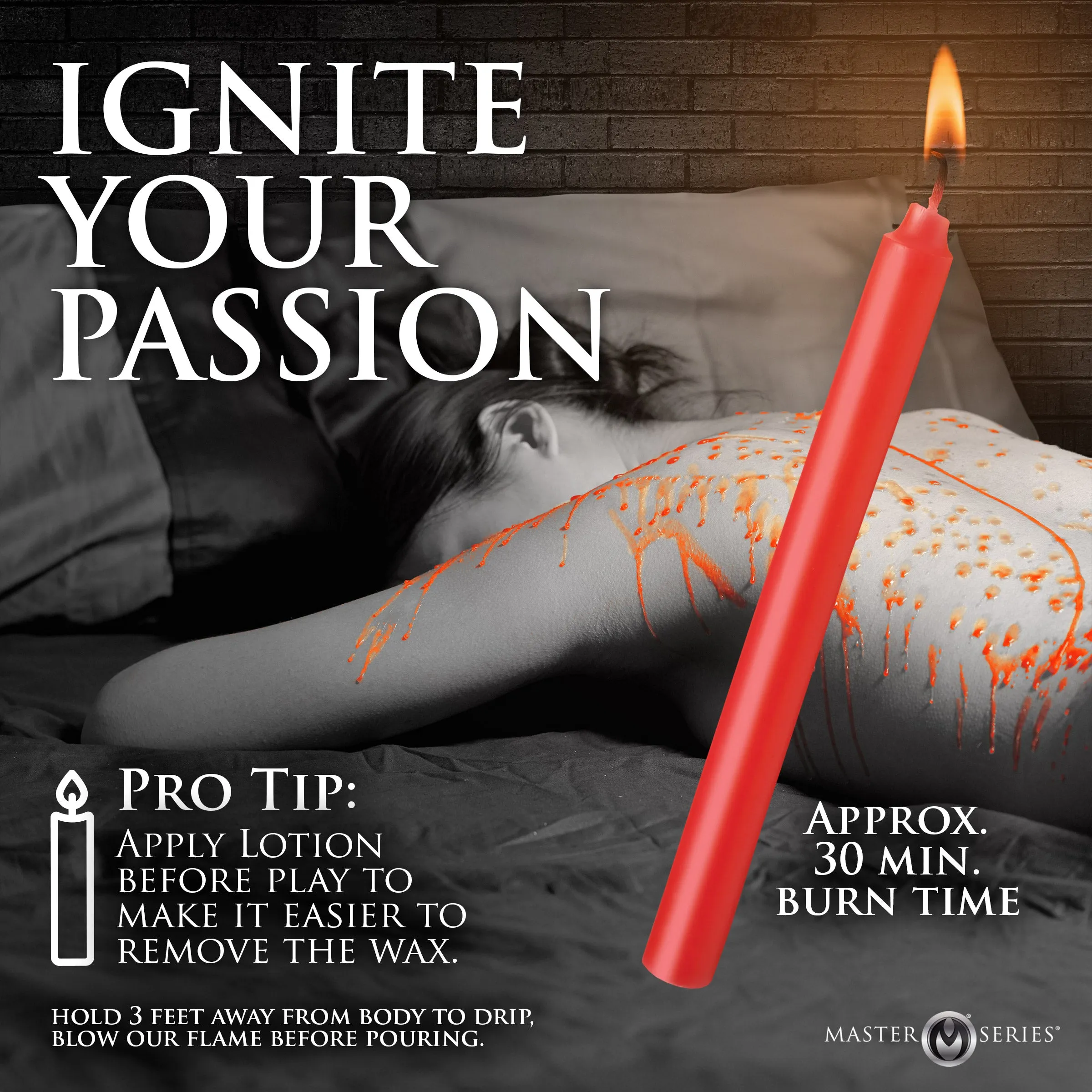 Drip Sensation Scraper and Waxplay Candle Set