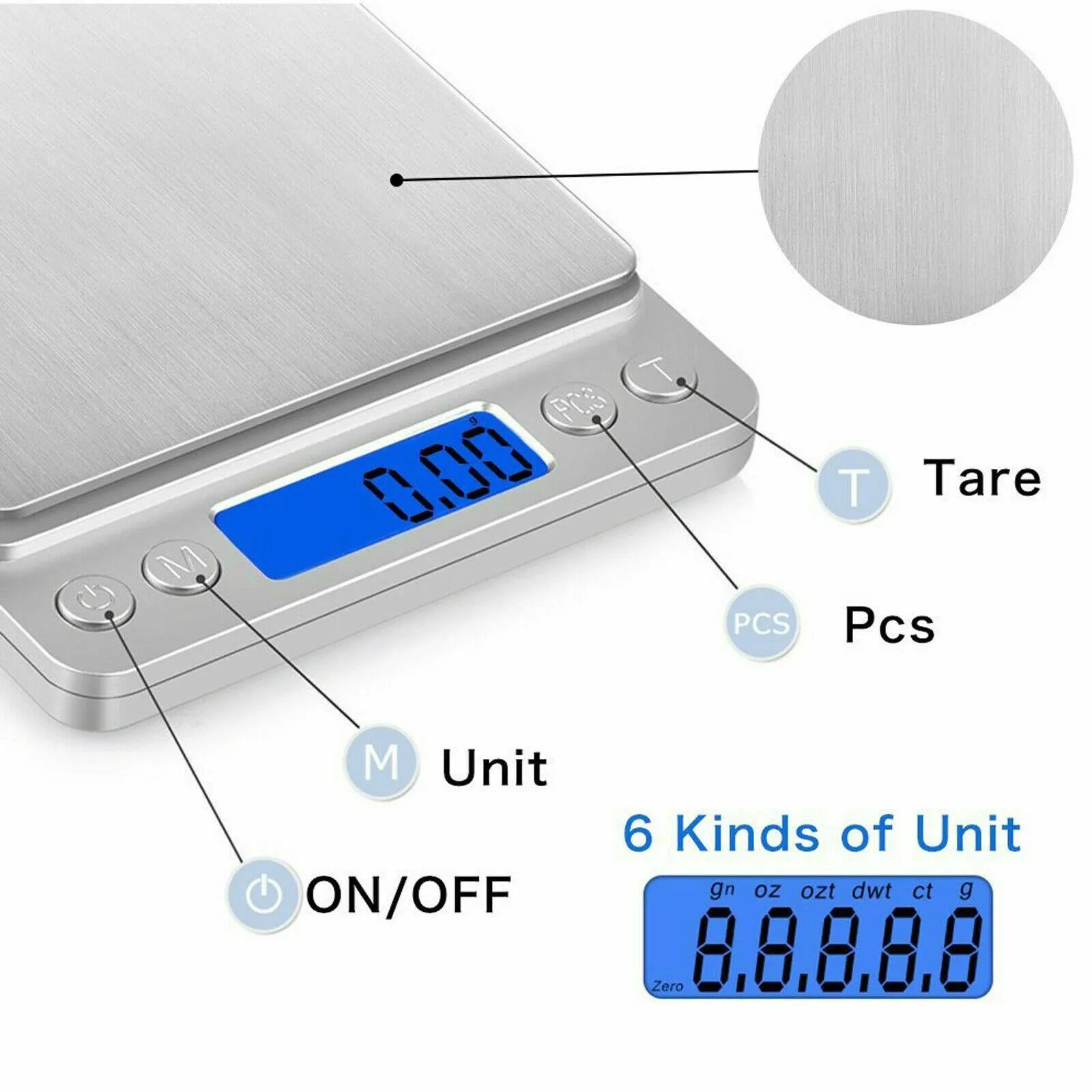 Electronic Digital Kitchen Scales