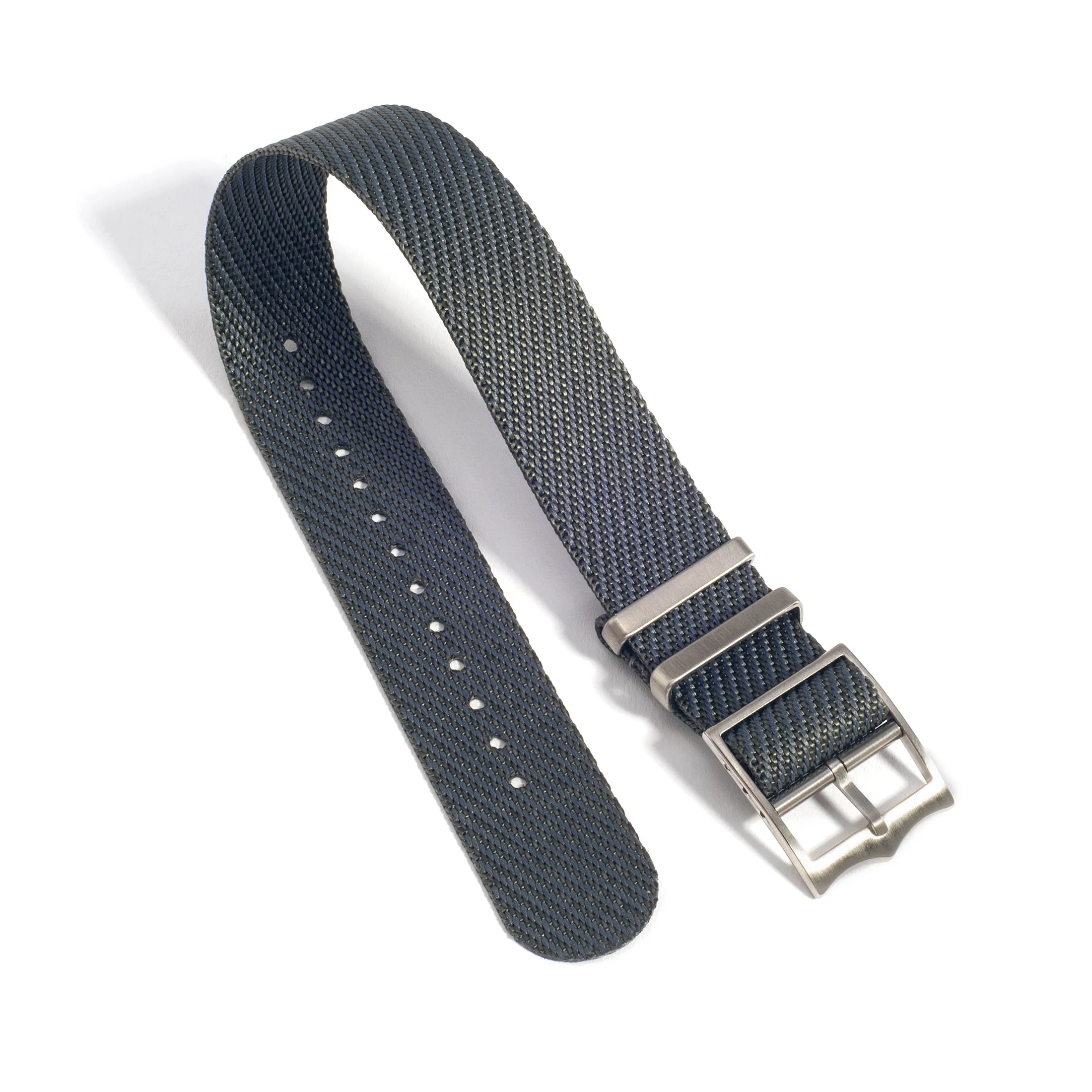 Everest Charcoal Gray Single Pass Nylon Watch Band