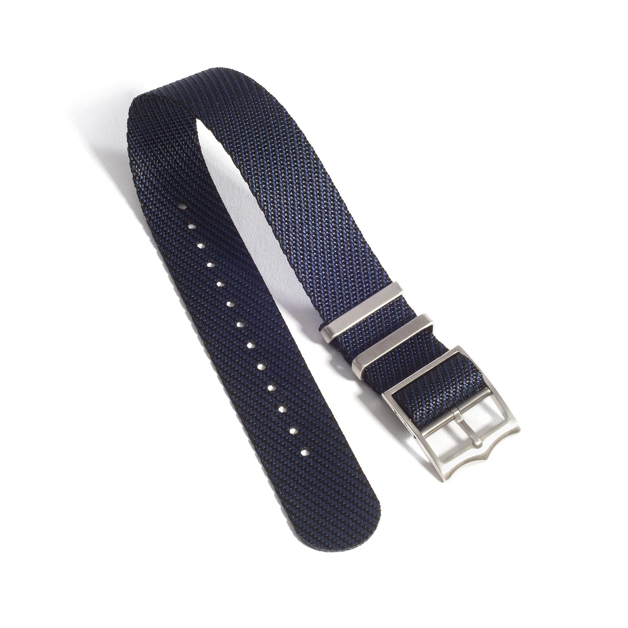 Everest Navy Blue Single Pass Nylon Watch Band