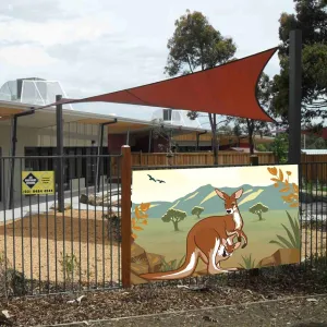 Fence/Wall Print - Kangaroo