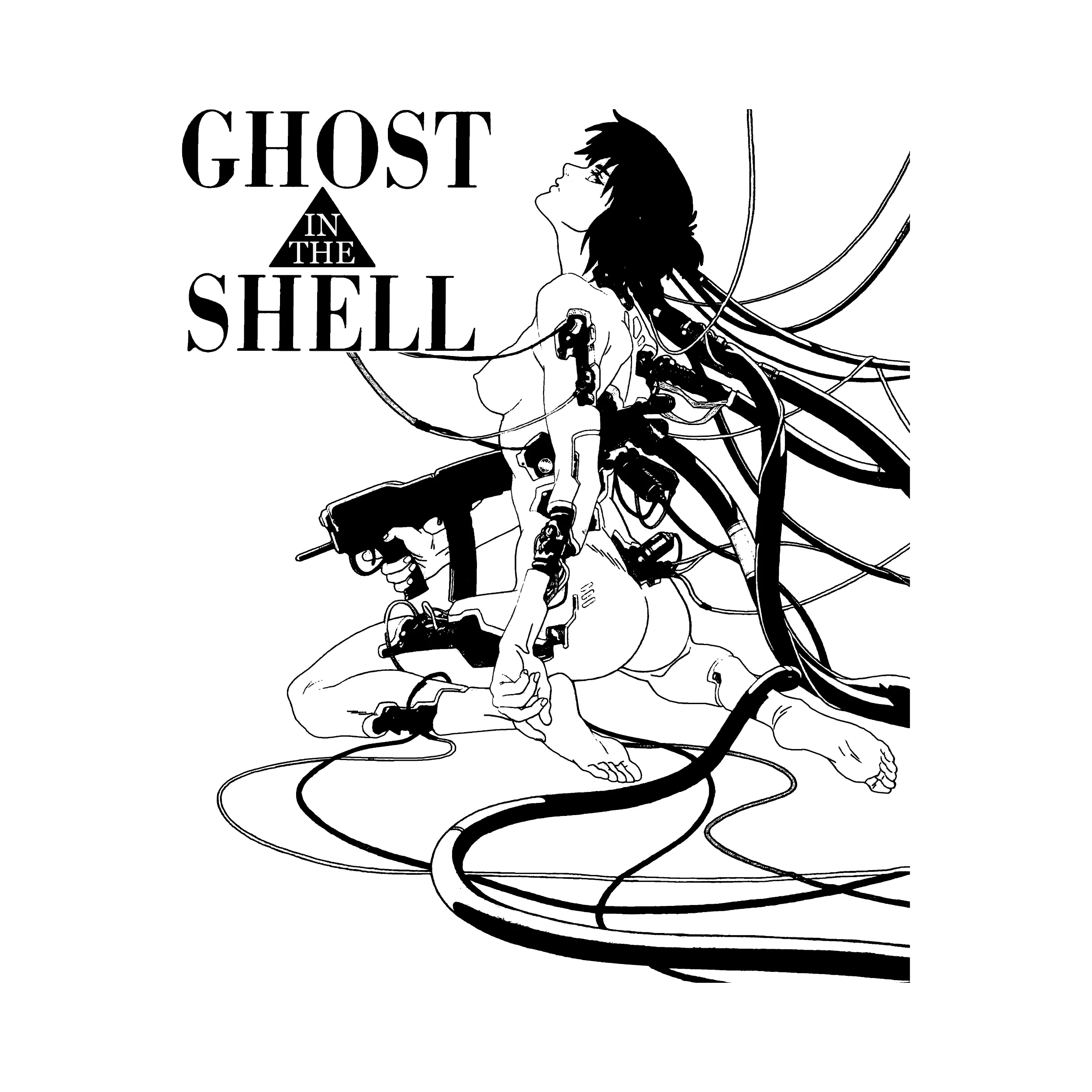 Ghost In The Shell Slim Fit Tee