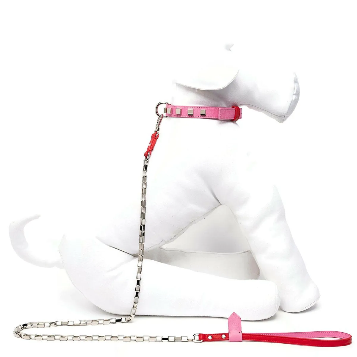 Glam Bi-Color Dog Collar