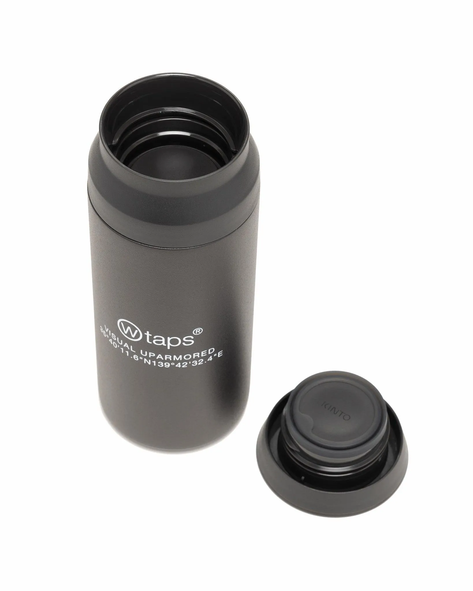 H2O Kinto/ Bottle / 500ML /STEEL. Black