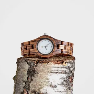 Handmade Wooden Wristwatch For Women: The Pine