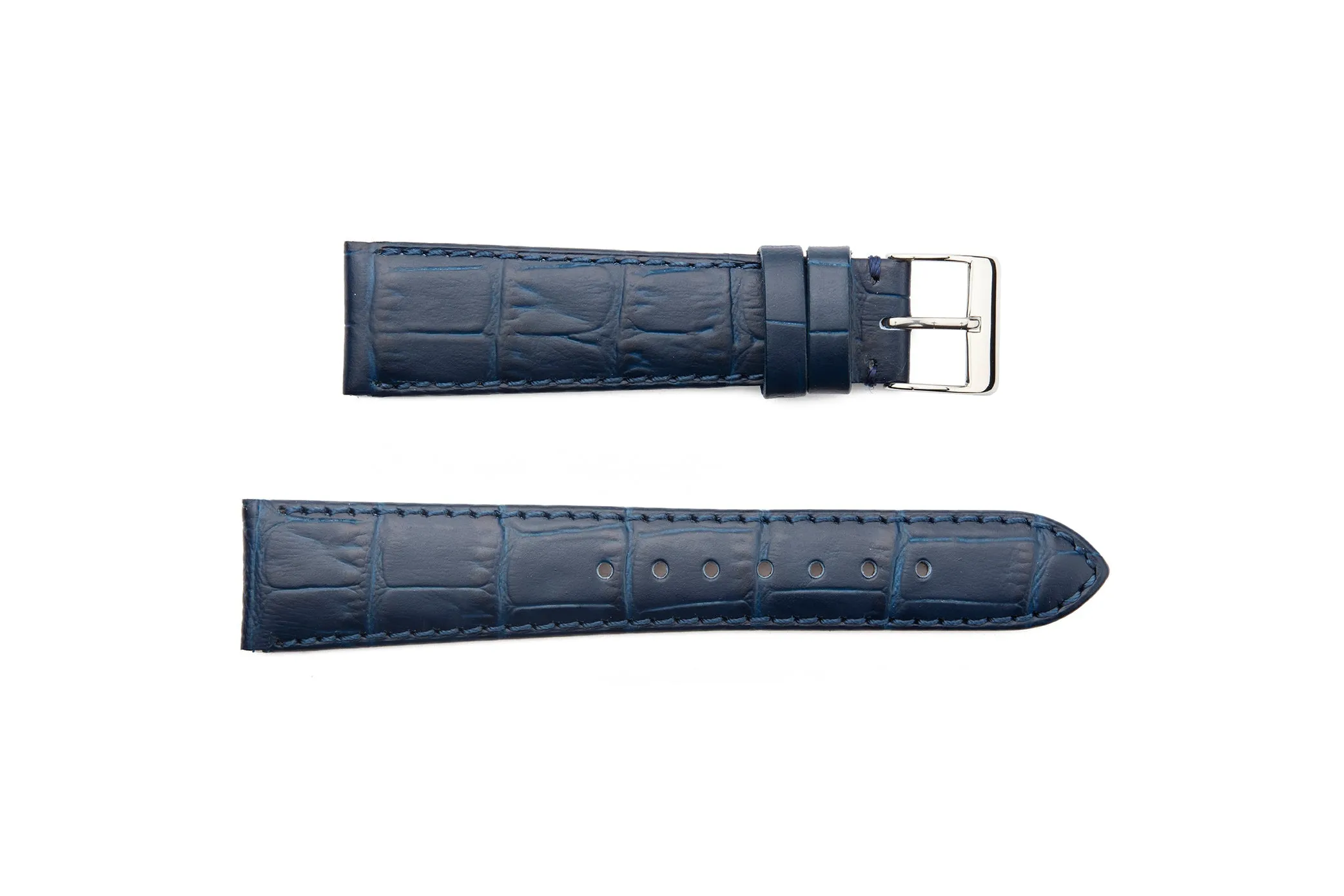 HB1-724 Alligator Grain Matte Regular Watch Strap