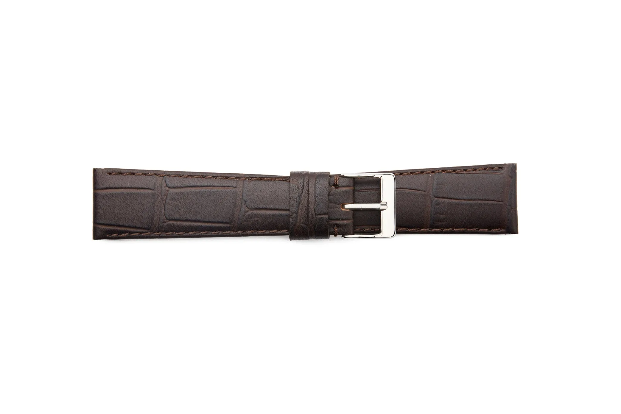 HB1-724 Alligator Grain Matte Regular Watch Strap