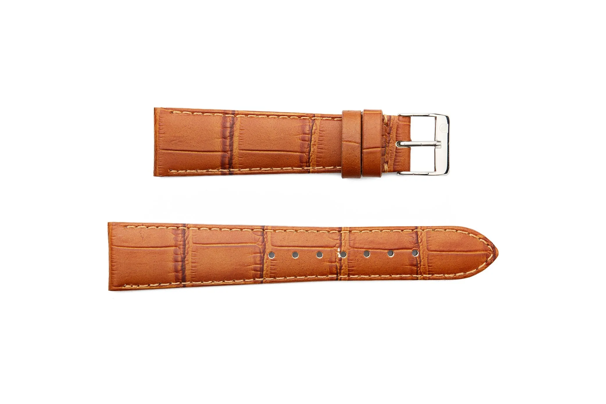 HB1-724 Alligator Grain Matte Regular Watch Strap