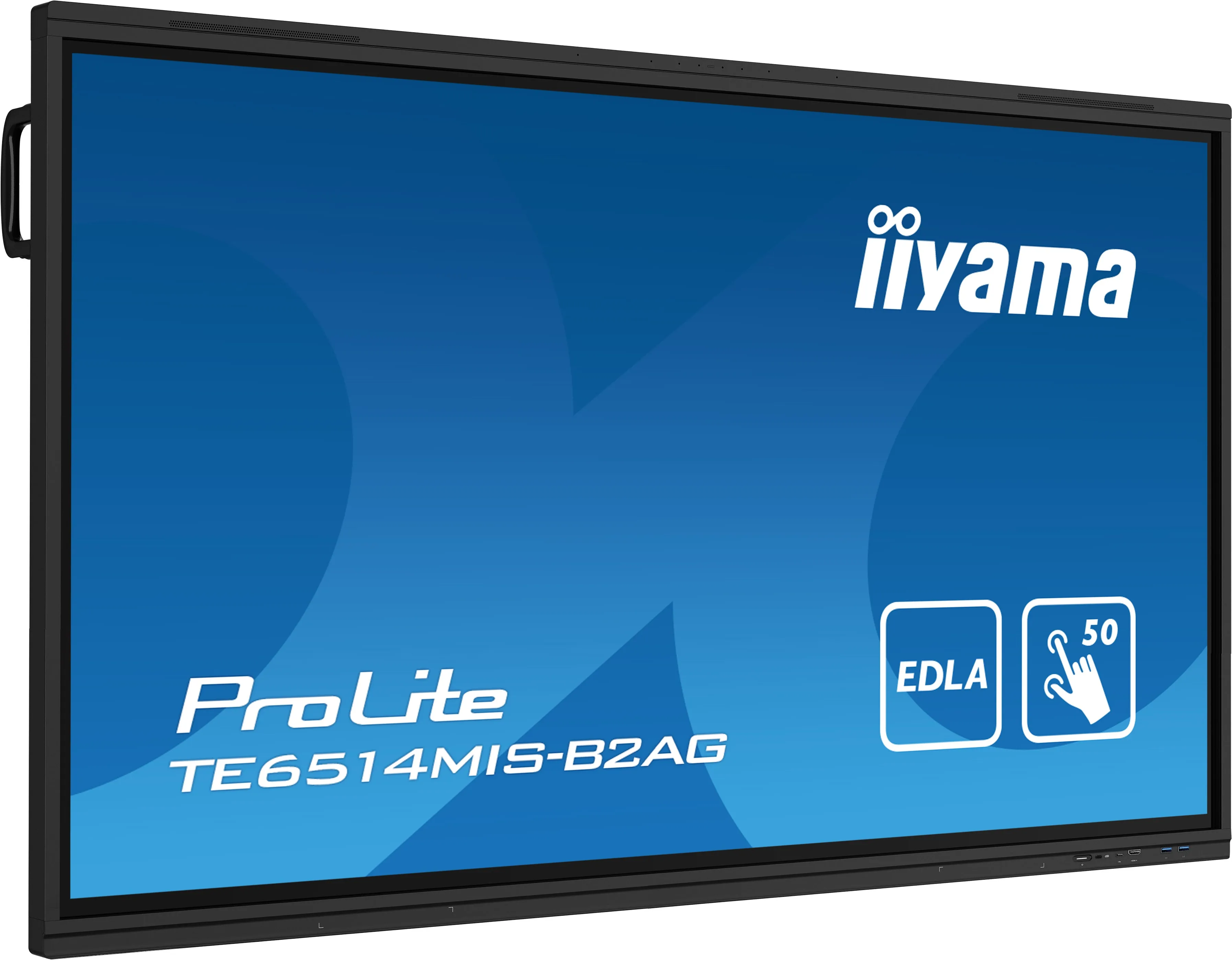 Iiyama Prolite Te6514mis-B2ag 65" Led-Backlit Lcd Display - 4K - For Digital Signage / Interactive Communication