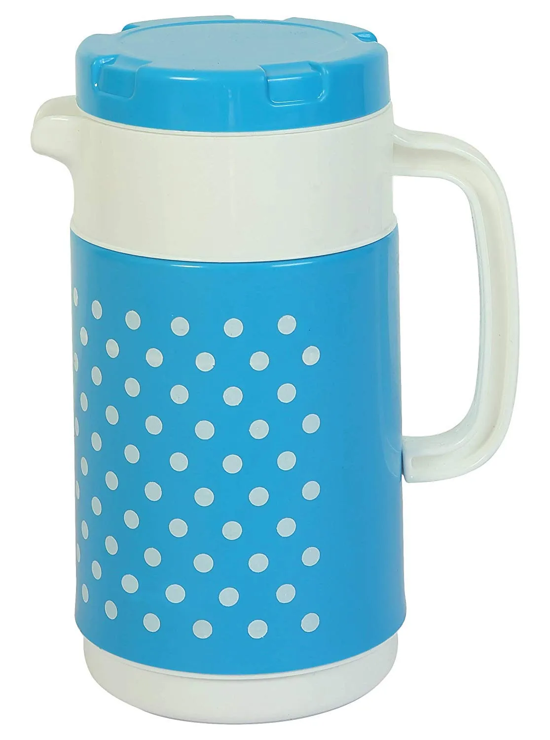 Kuber Industries Insulated Orchid Tuff Jug Flask 1500 ML (Blue) -CTLTC12366, Standard