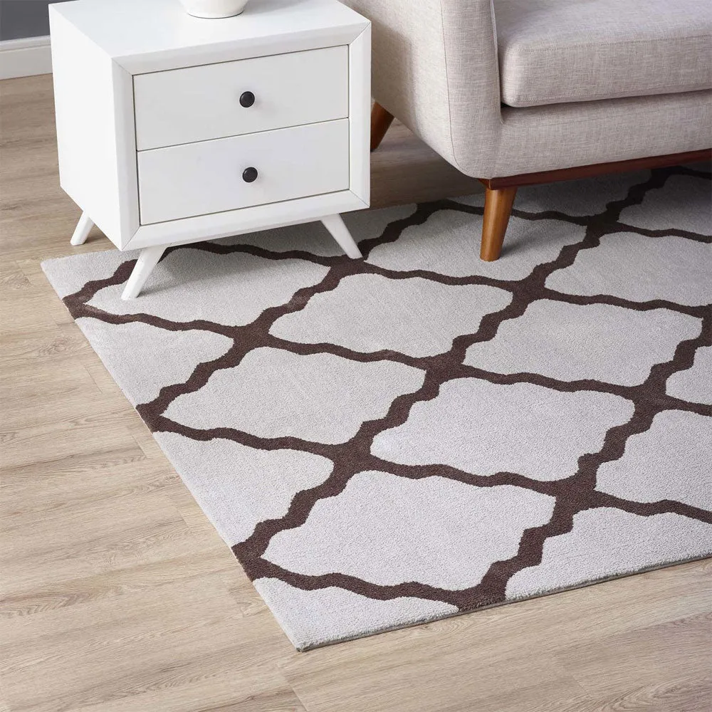 Marja Moroccan Trellis Area Rug