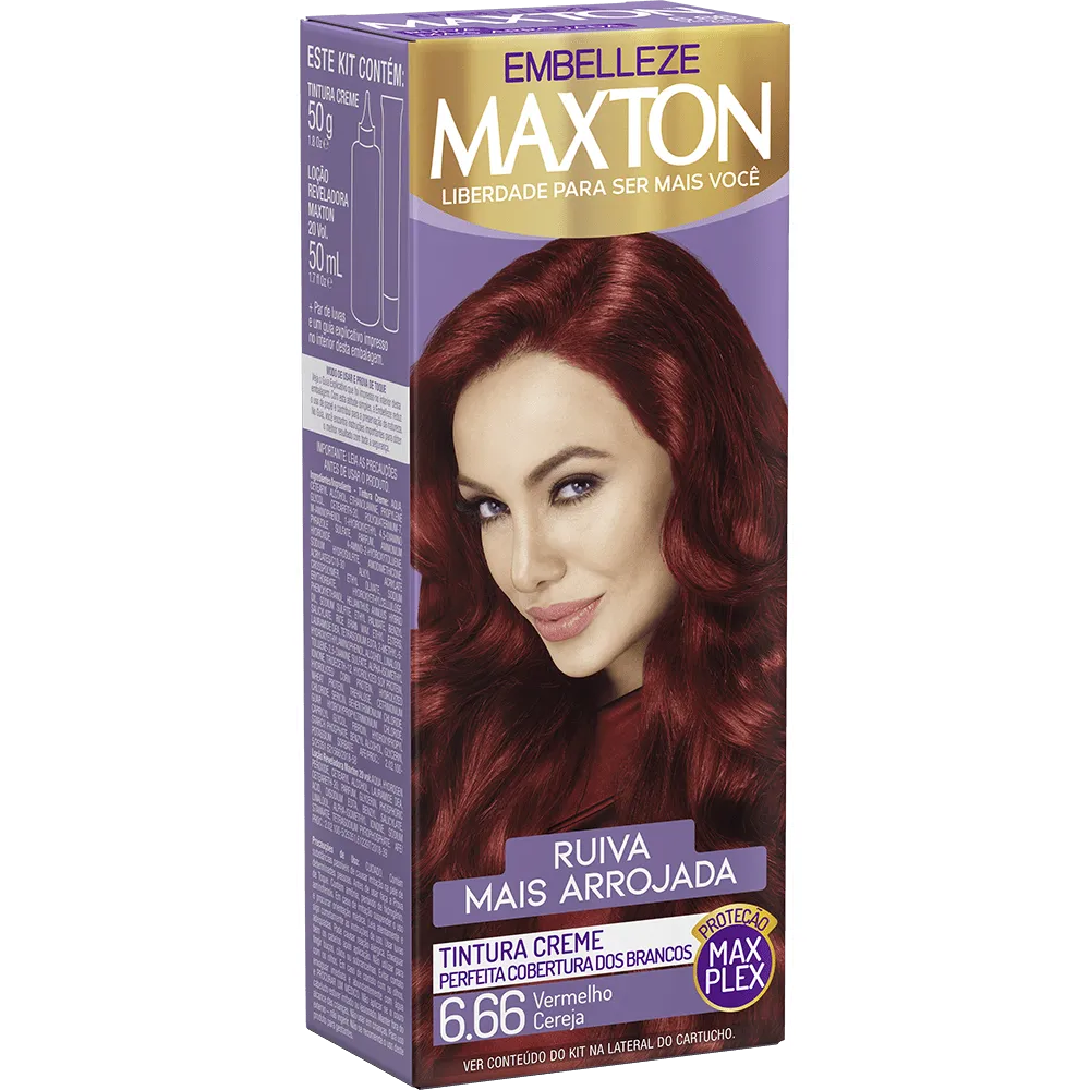 Maxton Hair Dye Redhead   Bold Red Cherry Kit