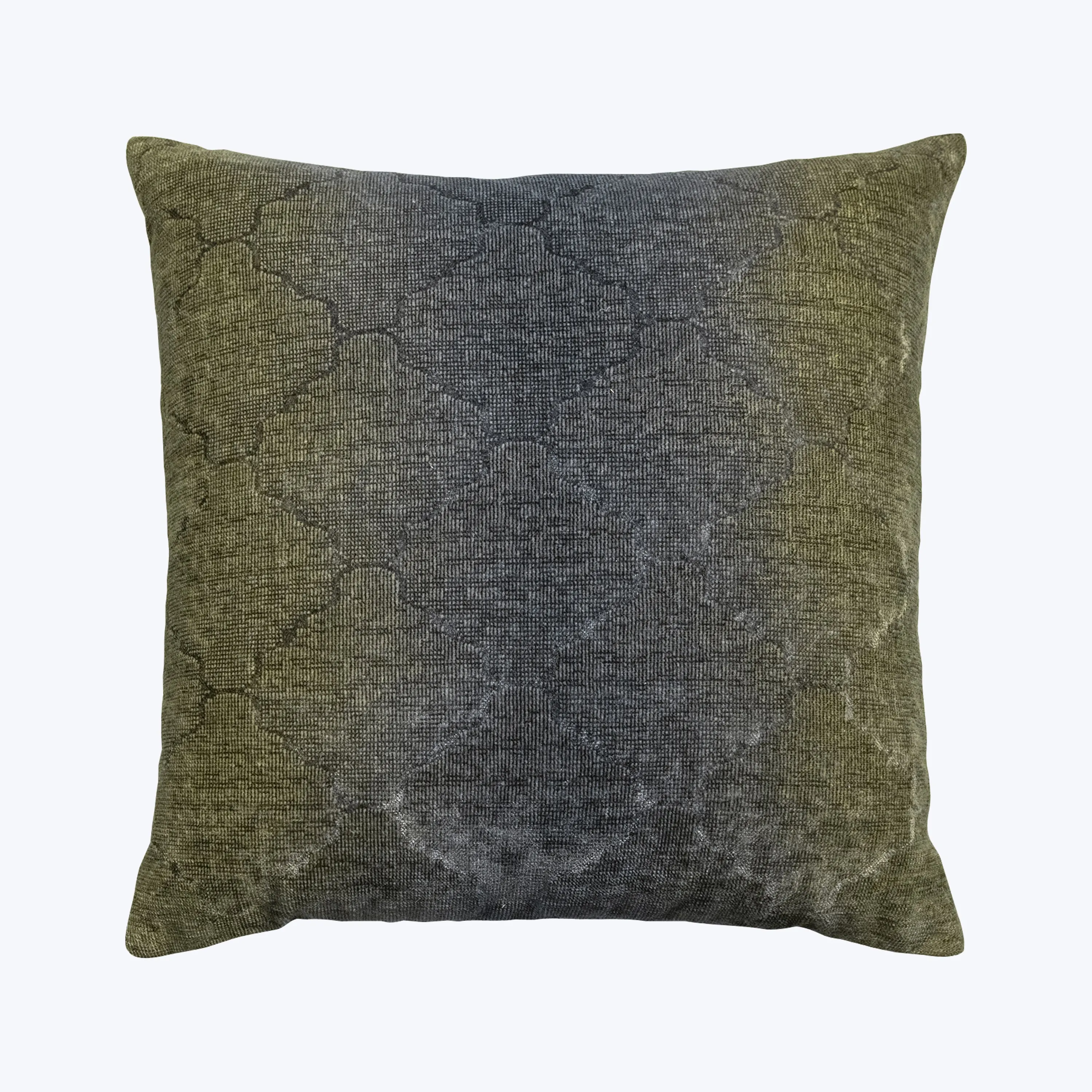 Medallion Woven Jacquard Pillow Cactus