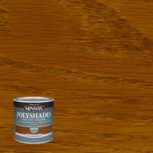 Minwax PolyShades Semi-Transparent Gloss Antique Walnut Stain/Polyurethane Finish 0.5 pt