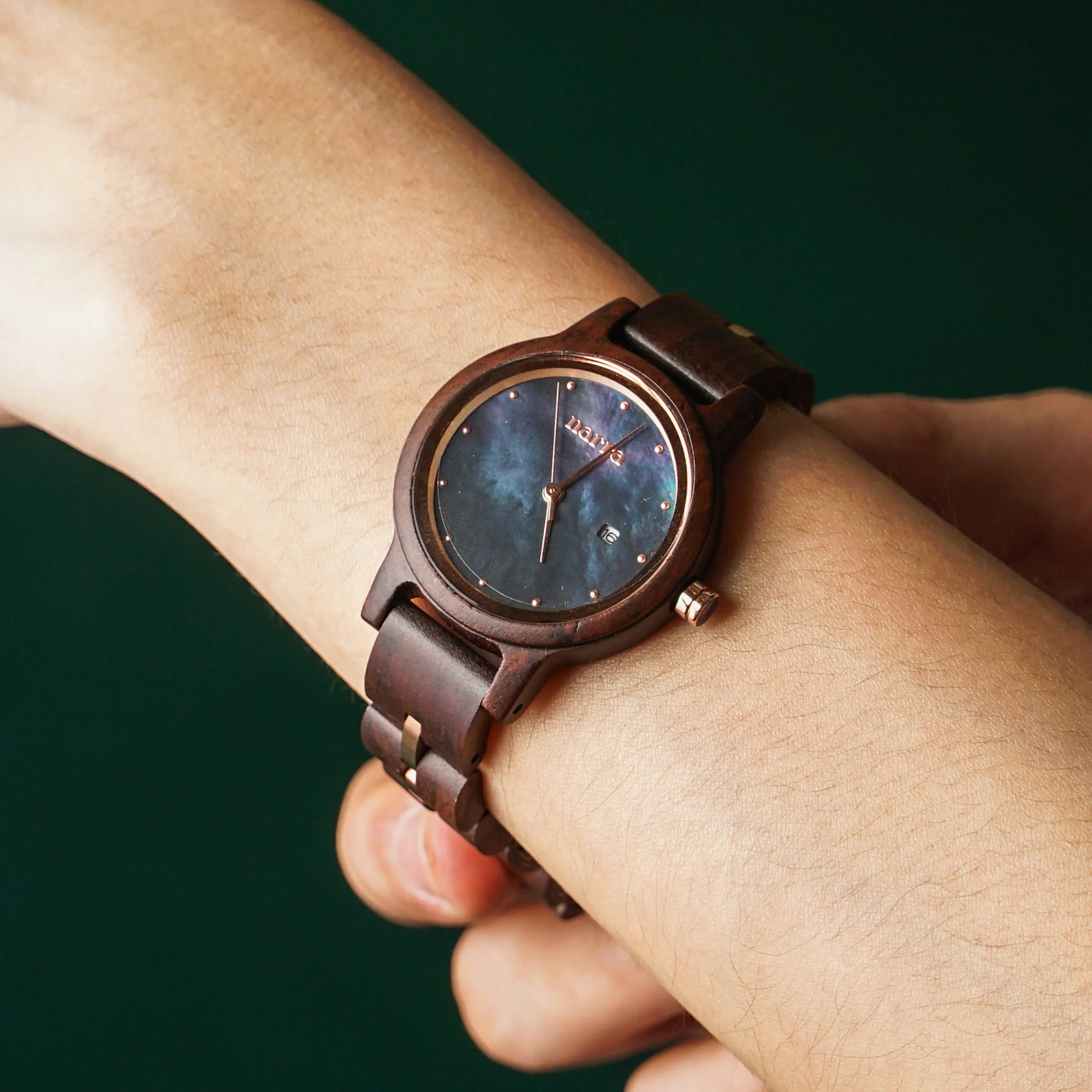 Narra Wooden Watches Andromeda