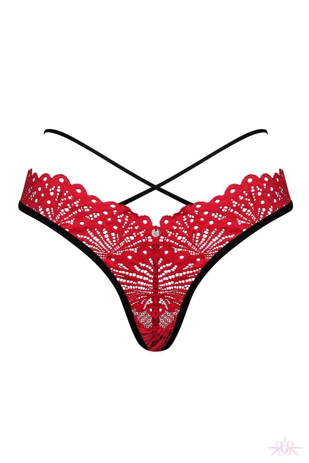 Obsessive Mettia Red Thong