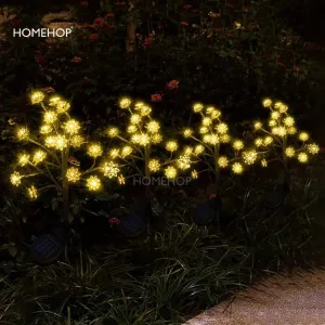 Outdoor Solar Lights Firefly Fairy Waterproof Lamp For Home, Garden and Yard