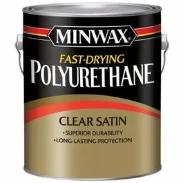 Polyurethane, Fast-Drying, Satin, 1-Gal.