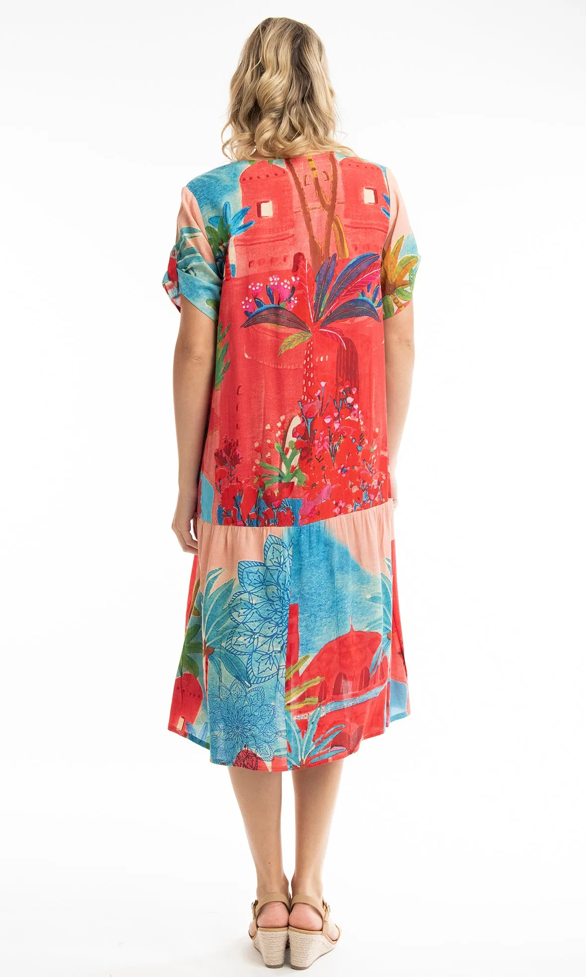 Rayon Dress Peak Printed, More Prints