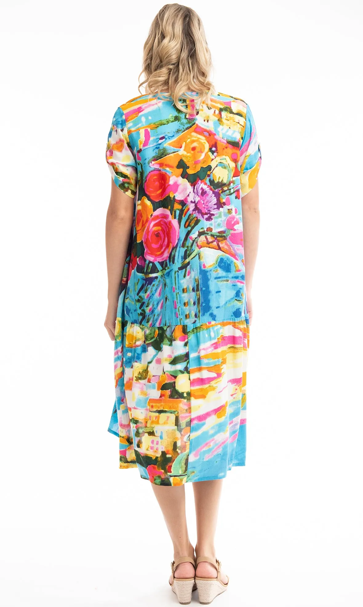 Rayon Dress Peak Printed, More Prints