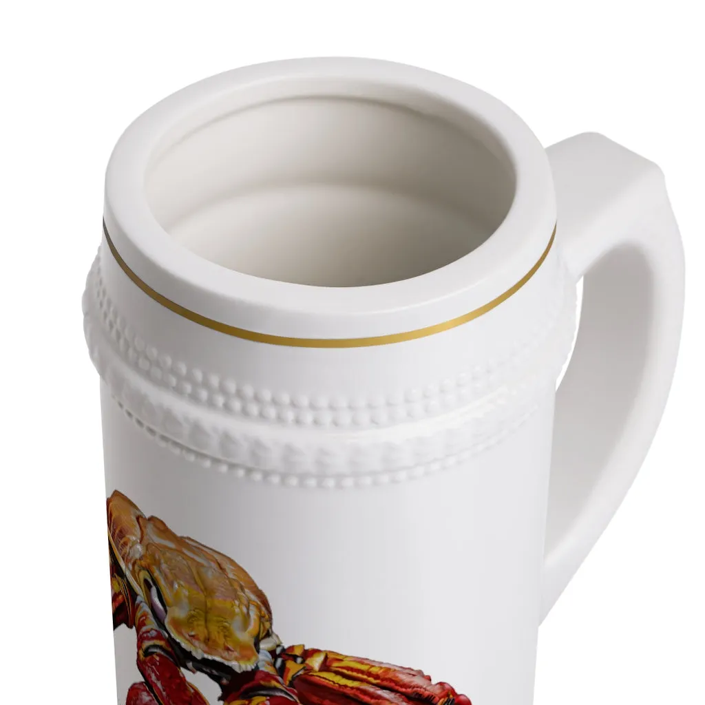 Red Crab Stein Mug