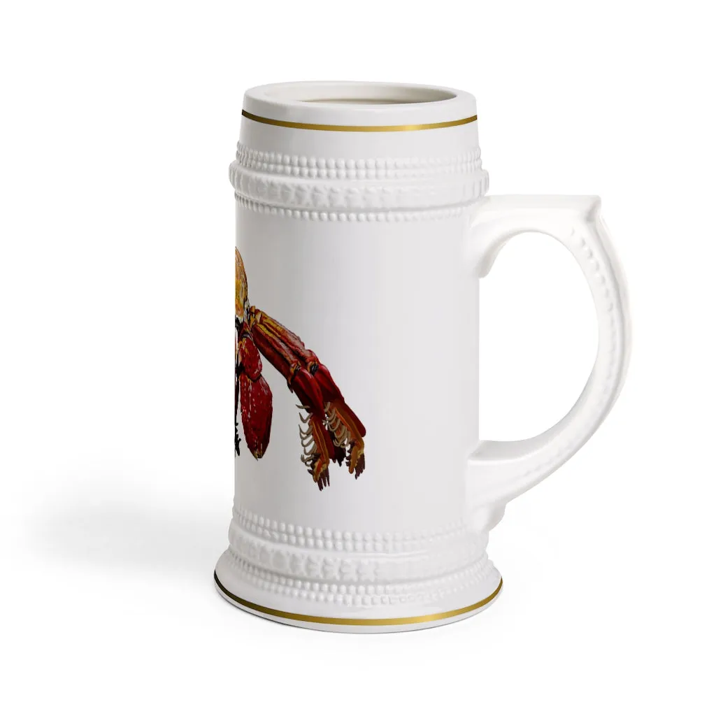 Red Crab Stein Mug