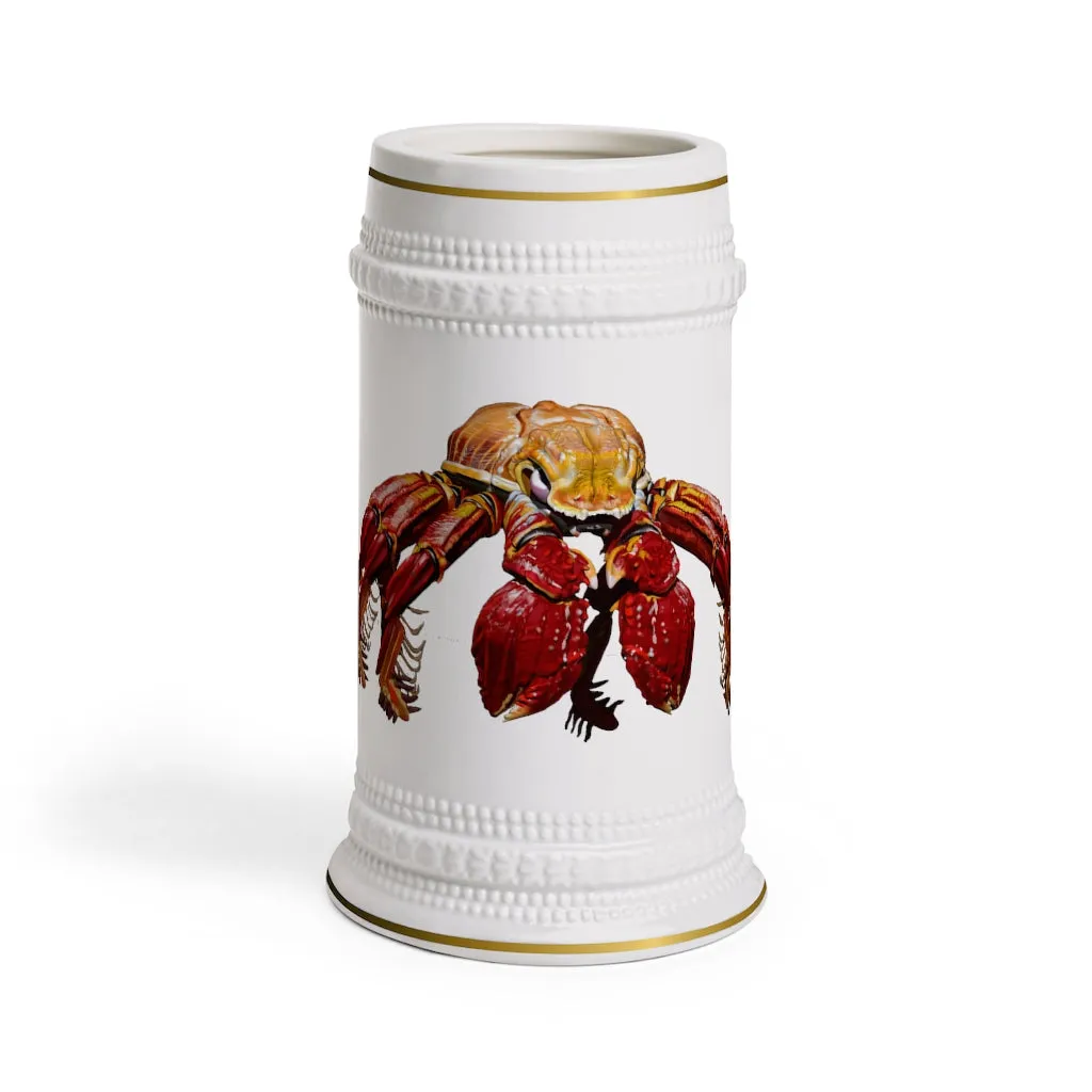 Red Crab Stein Mug