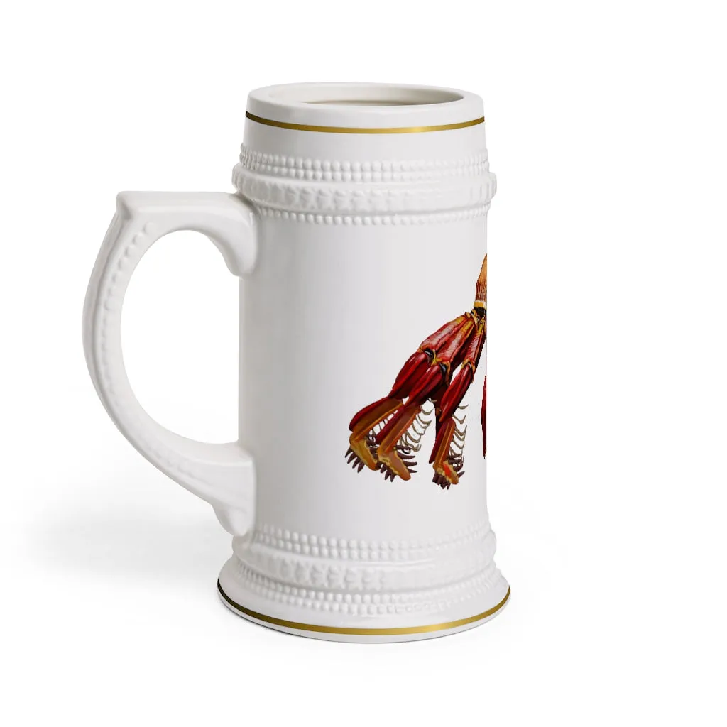 Red Crab Stein Mug