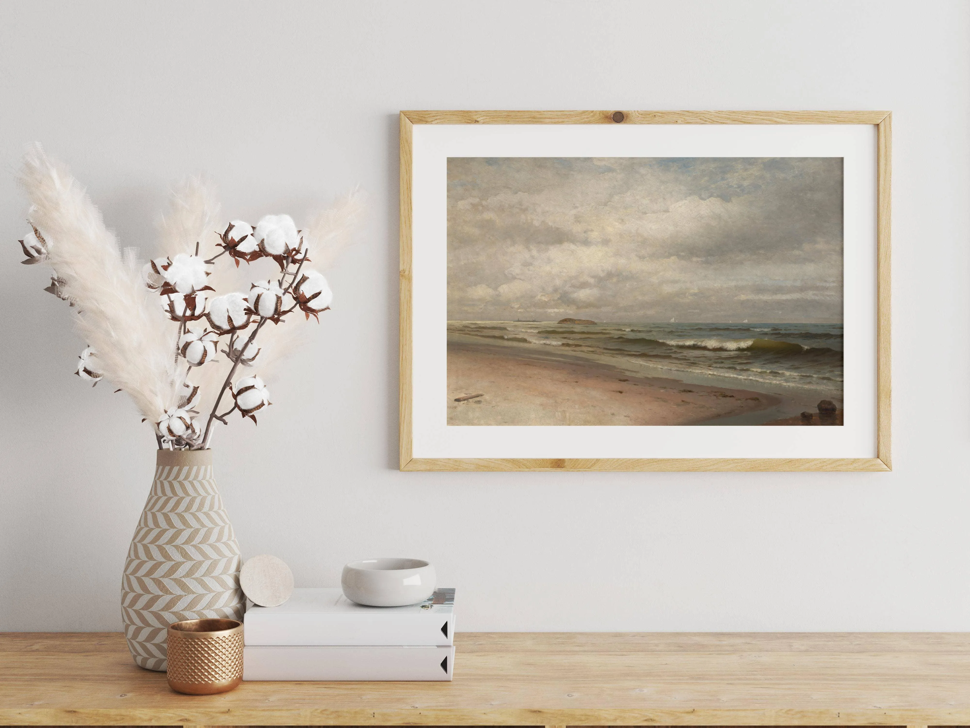 Rustic Coastal Beach | 11x14 Art Print