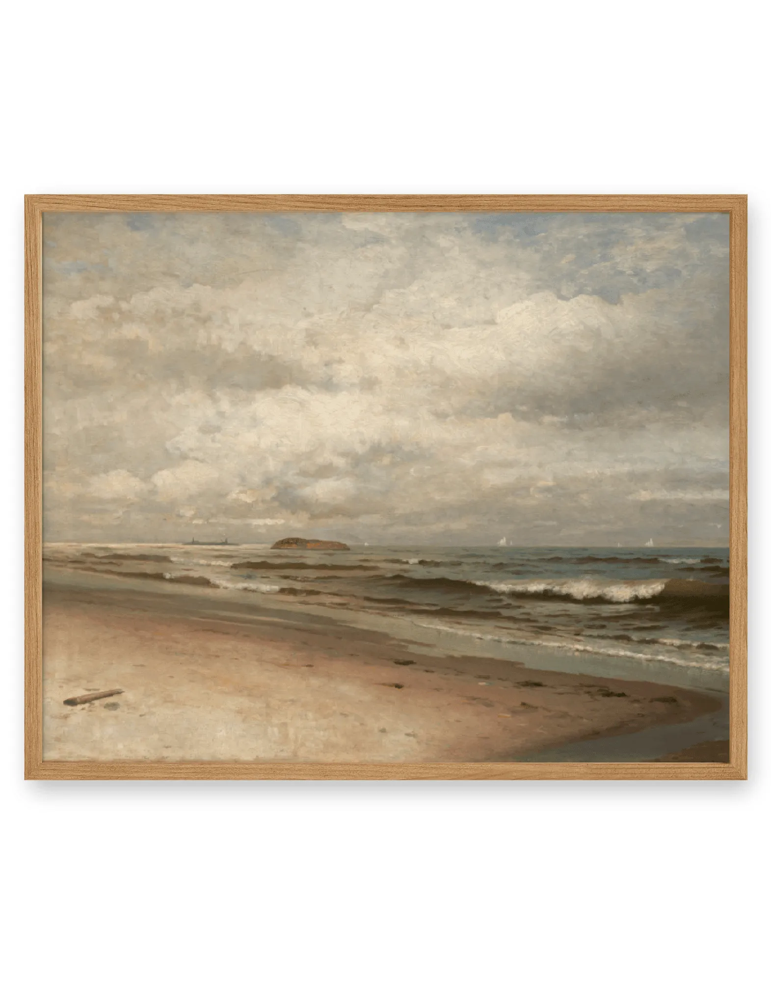 Rustic Coastal Beach | 11x14 Art Print