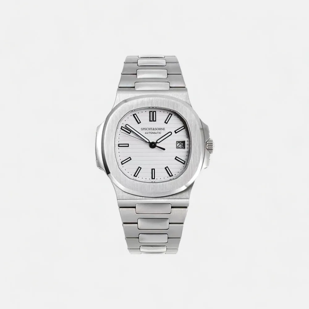 Stainless steel classic golden watch