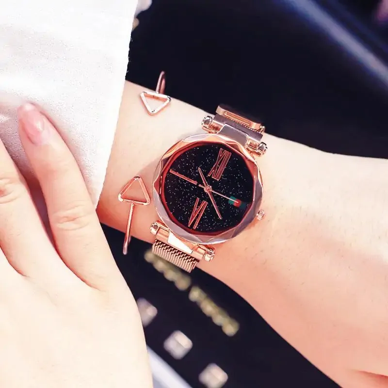 Stylish Luxury Galaxy Stars Watch