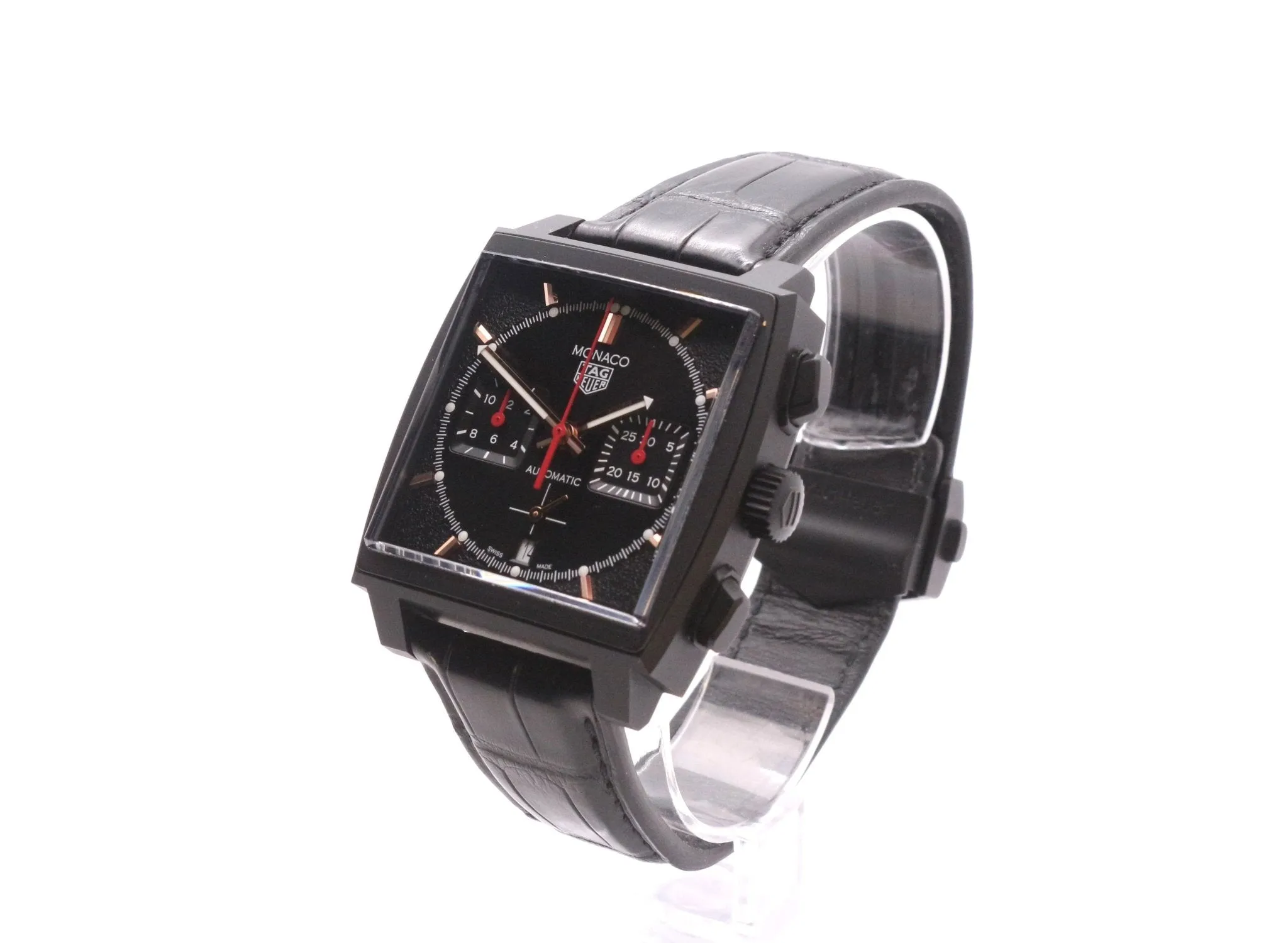 TAG Heuer Monaco Chronograph 39mm Titanium Watch - Ref: CBL2180