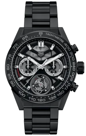 TH Watch Carrera Heuer 2 Tourbillon Chronograph