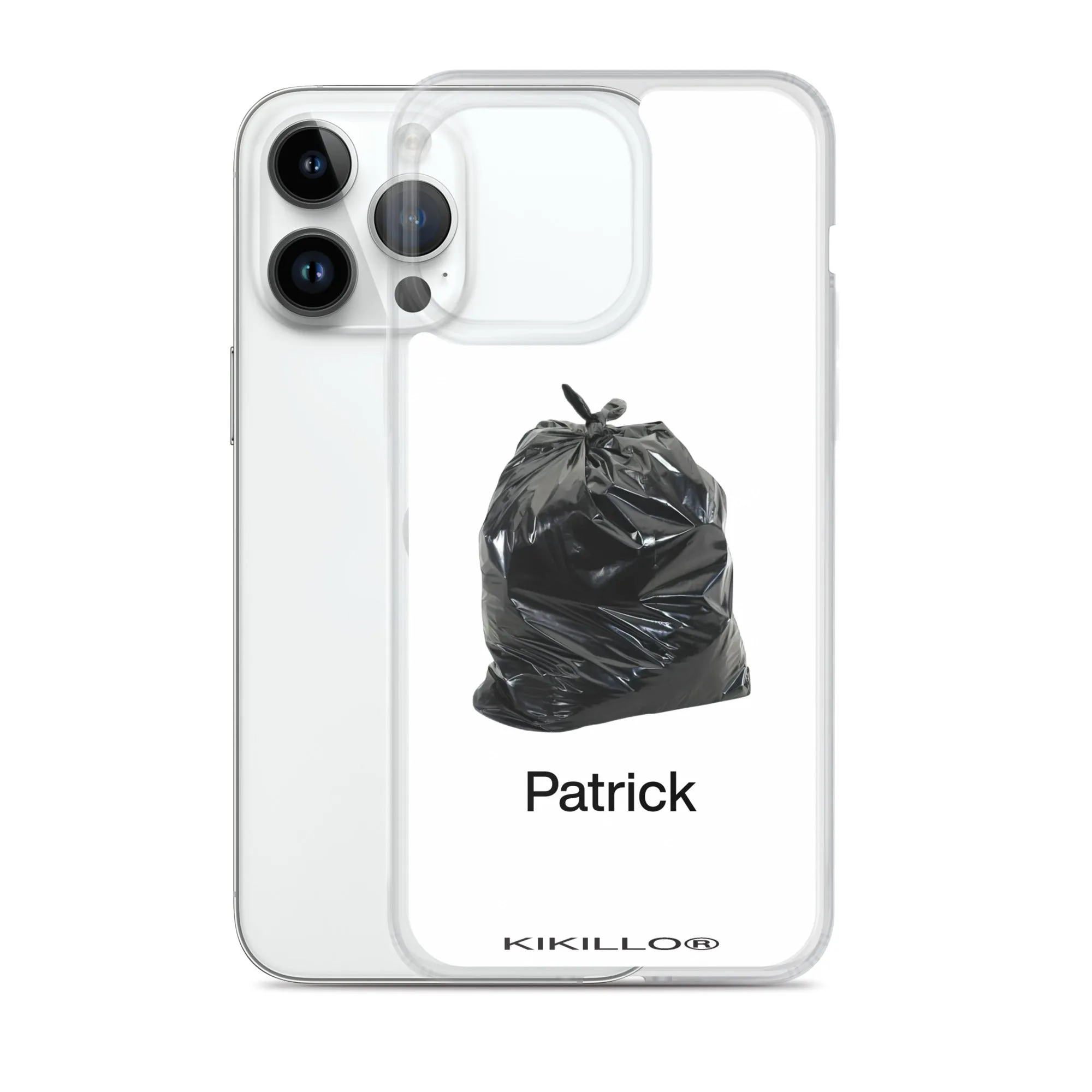 Trash® Customisable iPhone® clear case