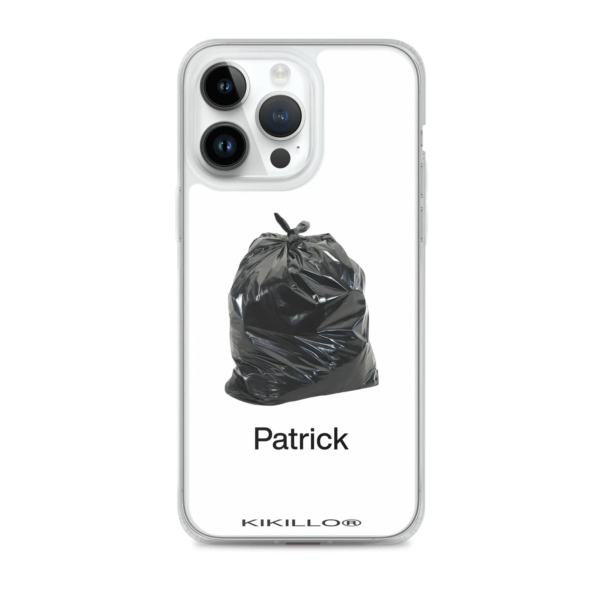 Trash® Customisable iPhone® clear case