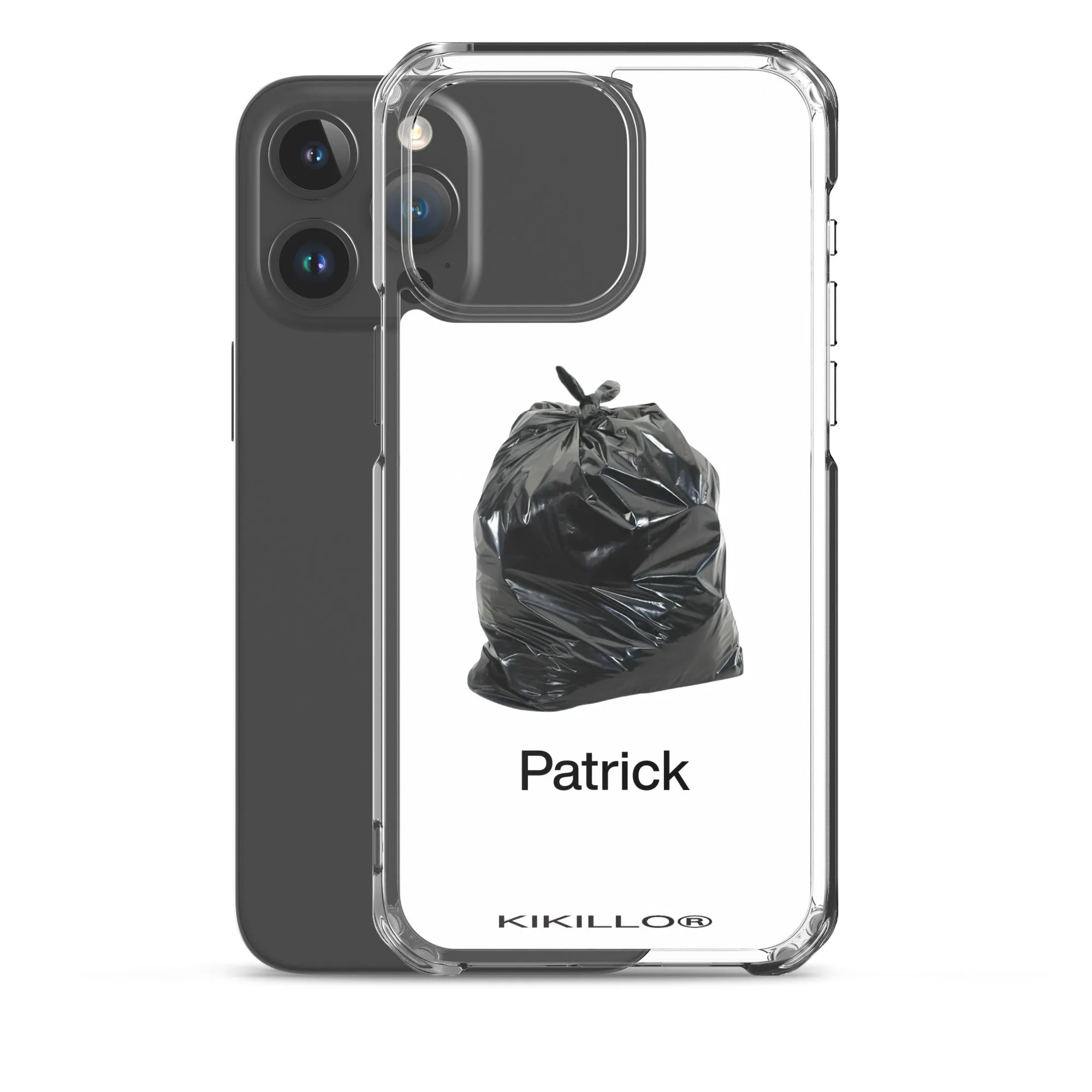 Trash® Customisable iPhone® clear case