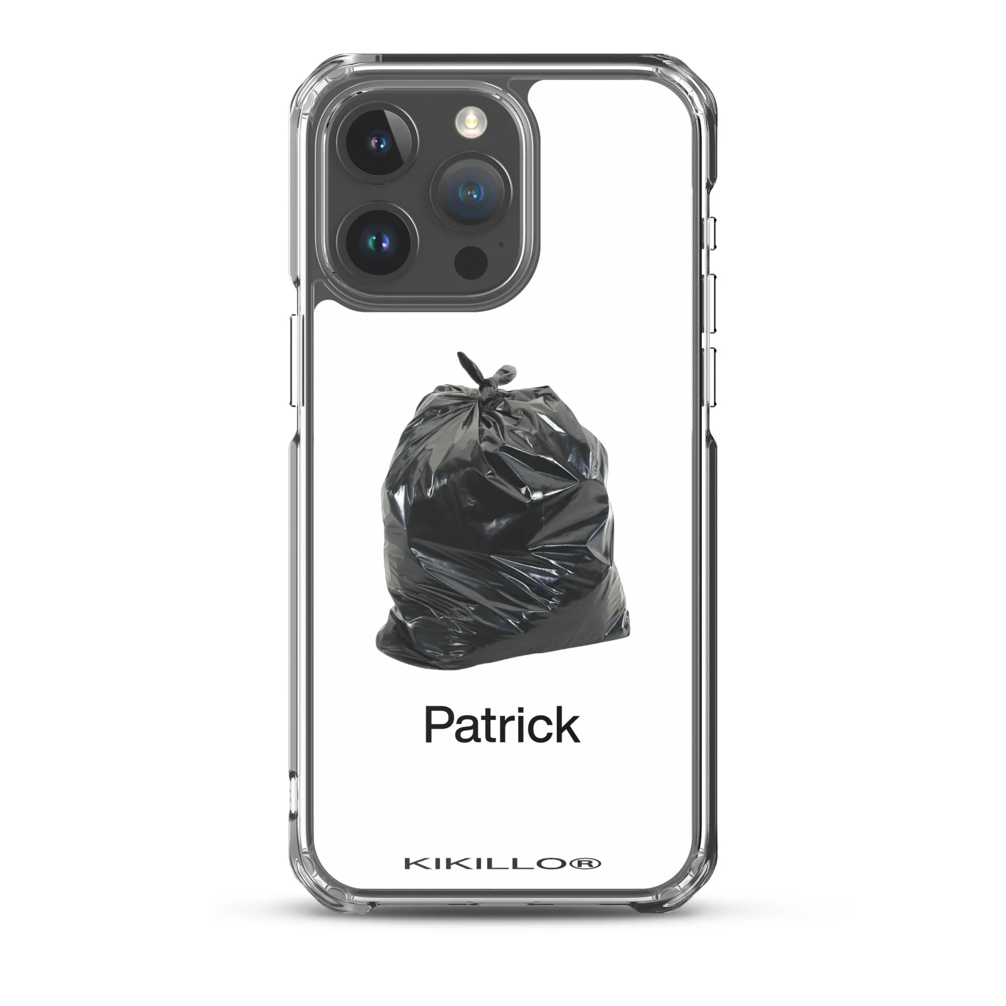 Trash® Customisable iPhone® clear case