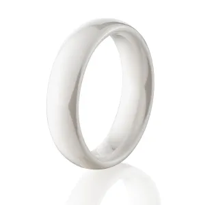 White Ceramic Rings for Women - Women's Ceramic Wedding Rings