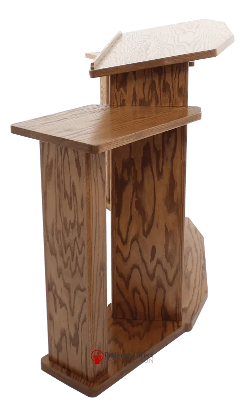 Wood with Acrylic Extra Wide Pulpit 779 Exhorter - FREE SHIPPING!