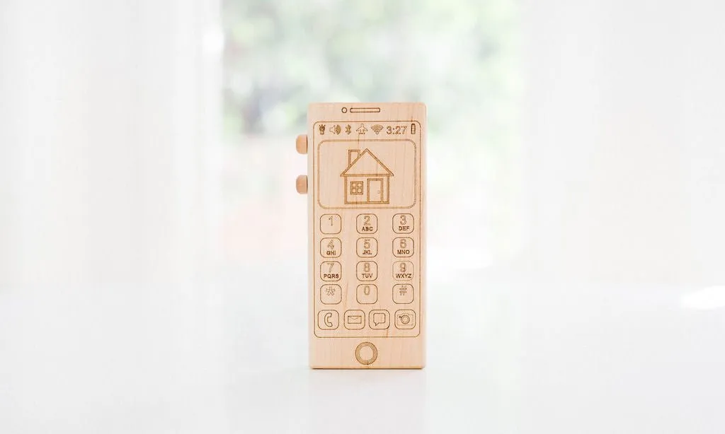 Wooden Toy Phone